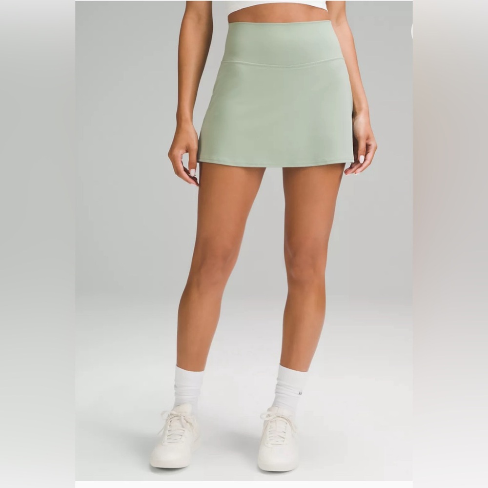 🆕 lululemon🍋Align™ High-Rise Skirt Colour Palm Court Sz 4, 6.